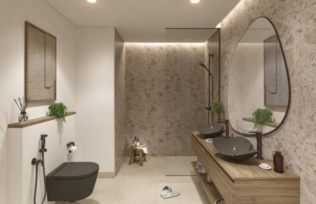 P042 Gardenia_CGI01_Bathroom_1BR_Dark-min