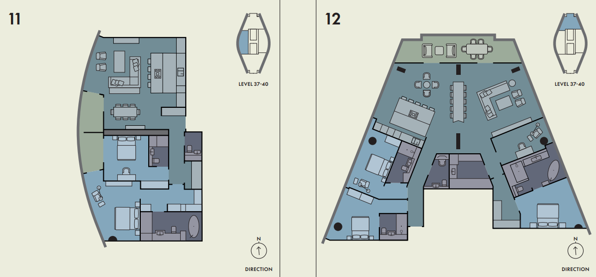 3-Bed & Penthouse