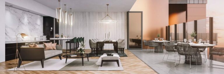 TRX Residences Living and Dining