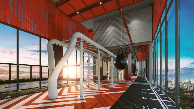 TRXR Crossfit gym interior