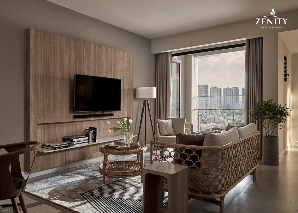 Zenity by CapitaLand 胡志明市第1郡河畔豪宅室內設計
