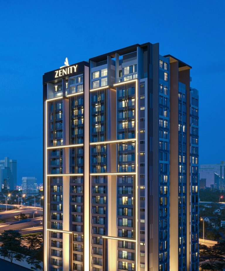 Zenity by CapitaLand 胡志明市第1郡河畔豪宅夜景