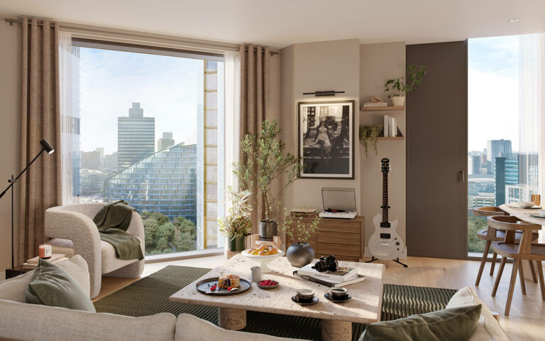 Crown View Living View