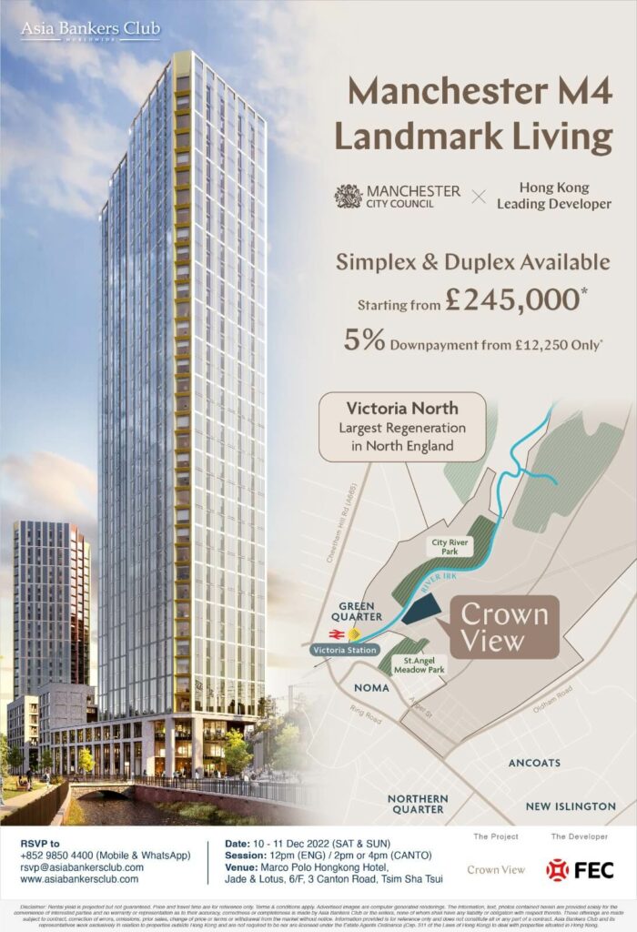 Crown View Manchester Poster