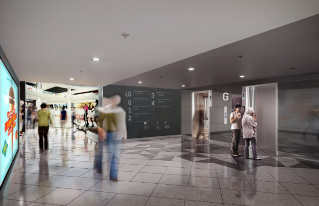 16718-Gem Mall-Lift Lobby-20180213-R01 馬來西亞最大SOGO