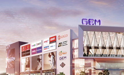 Over 1.2 Mil sq.ft* Mall