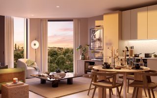 Crown View Living View 7F