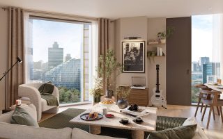 Crown View Living View