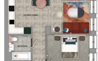 One Clapham Junction Floor Plan