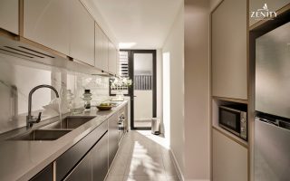 Zenity 2Bed Deluxe Kitchen