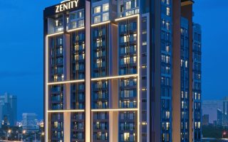 Zenity by CapitaLand 胡志明市第1郡河畔豪宅夜景